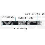 Серверный корпус Ablecom 1U chassis; Mini-ITX, Micro-ATX, ATX MBs; 4 x 3.5'' hsb; 2 x USB; 1 x COM port (Front); 1 x FH expantion slot; 600W (1+1) (80 Plus Platinum); no rails, фото6