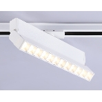 Трековый однофазный светодиодный светильник Ambrella light GL6815 WH белый LED 12W 3000K 24° 230*22*87, фото5