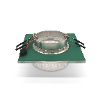 Светильник Ambrella light TN355 CH/CL хром/прозрачный GU5.3+3W (LED WHITE) 95*95*45, фото 1