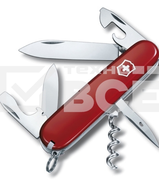 Нож перочинный Victorinox Spartan (1.3603.B1) 91мм 12функций красный блистер