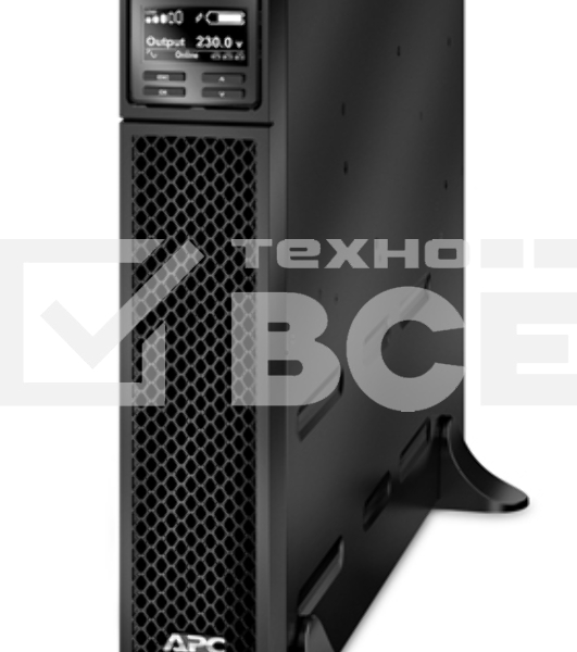 Источник бесперебойного питания APC Smart-UPS SRT SRT2200XLI 1980Вт 2200ВА черный