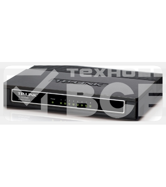 Коммутатор TP-Link SMB TL-SG1008D 8-port Gigabit Switch, plastic case