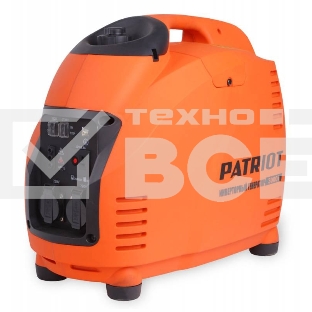 Электрогенератор бензиновый Patriot 3000i, 3.5 кВт, 63 дБ, 29.5 кг