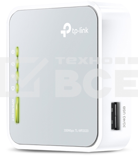 Маршрутизатор беспроводной TP-Link SOHO TL-MR3020 10/100BASE-TX