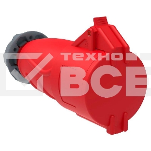 Розетка кабельная Magnum 32А 200/346-240/415В 3Р+РЕ+N 6ч ССИ-225 IP44 ИЭК PSN22-032-5