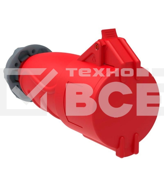 Розетка кабельная Magnum 32А 200/346-240/415В 3Р+РЕ+N 6ч ССИ-225 IP44 ИЭК PSN22-032-5