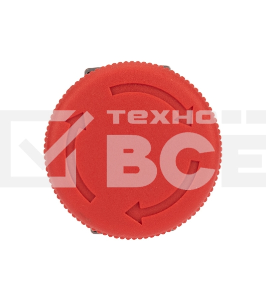 Кнопка XB2-BS поворотная красная грибок NC Rexant