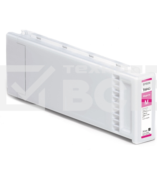 Струйный картридж EPSON C13T694300 для SC-T3000/T5000/T7000 UltraChrome XD Magenta T694300 700 мл