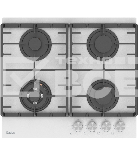 Газовая варочная панель Evelux HEG 650 WG