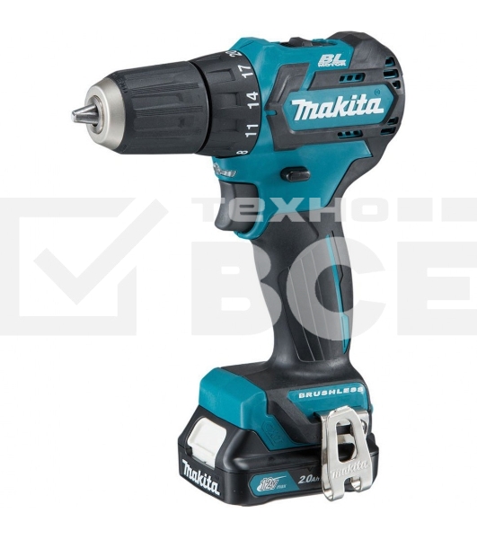 Дрель-шуруповерт Makita HP332DWAE Аккумуляторная, Ударная, Кейс