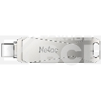 Флеш диск USB Drive Netac U782C NT03U782C-128G-30PN dual USB3.0+TypeC 128GB, retail version, фото5