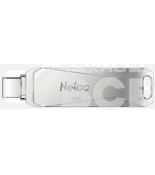 Флеш диск USB Drive Netac U782C NT03U782C-128G-30PN dual USB3.0+TypeC 128GB, retail version