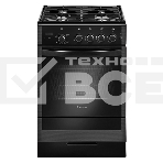 Плита газовая Gefest ПГ 5300-03 0046 черный, конфорок 4 шт, духовка 52 л, 50 см x 85 см x 58.5 см, фото3
