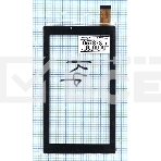 Сенсорное стекло (тачскрин) для Digma Optima Prime 3G P031FN10869A VER.00, черное, фото4