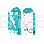 Автомобильное зарядное устройство HOCO z23 grand style dual-port car charger set with lightning cable, белый, фото2