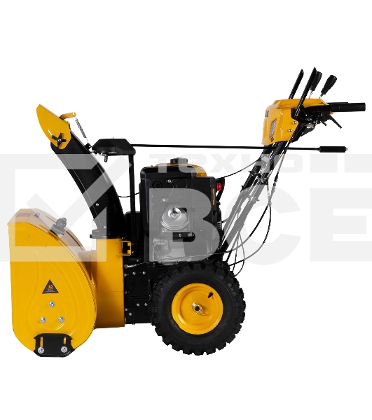 Бензиновая снегоуборочная машина SBL 711D PRO, 302cc, эл.старт, фара, обогрев, блок. дифф.  Denzel