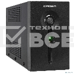 Источник бесперебойного питания CROWN Line Intractive CMU-SP650EURO USB 650VA\390W, корпус металл, 1x12V/7AH, розетки 2*EURO+3*IEC, трансформатор AVR 140-290V, съёмный кабель 1.2 м, порт RJ11/45, порт USB, защита: от перегрузки, от КЗ, от скачков напражен, фото13
