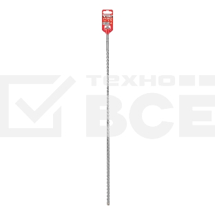 Бур по бетону Matrix, 10 x 600 мм, SDS PLUS c крестовой пластиной