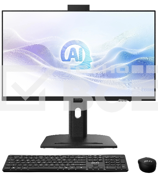 Моноблок MSI Modern AM273QP AI 1UM-005XRU, черный, 27