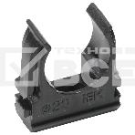 Держатель с защелкой CF20 IEK черный CTA10D-CF20-K02-100, фото2