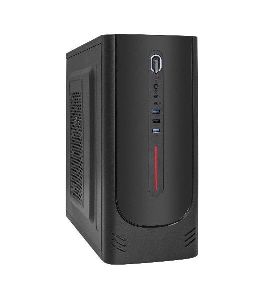 Компьютерный корпус Miditower ExeGate XP-340U (ATX, без БП, 1хUSB/2хUSB 3.0, аудио)