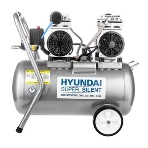 Компрессор поршневой Hyundai HYC 30250LMS безмасляный 300л/мин 50л 2000Вт серебристый/черный, фото8