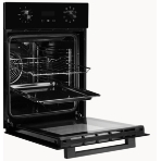Духовой шкаф электрический Monsher MOE 4592 Noir ширина 45 см, High-Tech, 50 л, гидролизная очистка, 9 режимов, черный, фото10