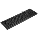 Клавиатура Qumo Office Element K65 проводная, USB Type-A, чёрный, фото3