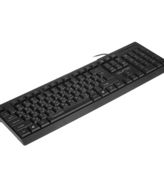 Клавиатура Qumo Office Element K65 проводная, USB Type-A, чёрный