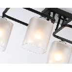 Светильник Ambrella light TR303222/4 BK/CH/FR черный/хром/белый матовый E27*4 max 60W 530*290*220, фото7