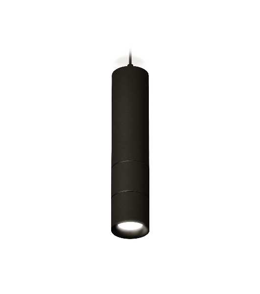 Светильник Ambrella Light XP7402075 SBK/PBK черный песок/черный полированный MR16 GU5.3