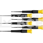 Набор отверток FIT 56140 для точных работ, жало с хромир.покрытием, магн.кон. 6 шт., фото 1