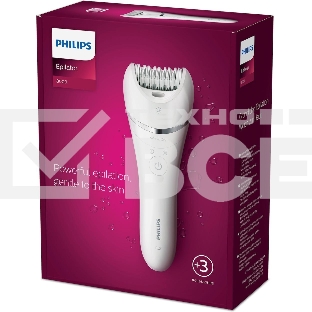 Эпилятор Philips 2 скорости, широкая головка, Wet&Dry, беспроводной