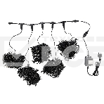 Гирлянда Neon-night LED ClipLight 24V, 5 нитей по 20 метров, цвет диодов теплый белый, фото4