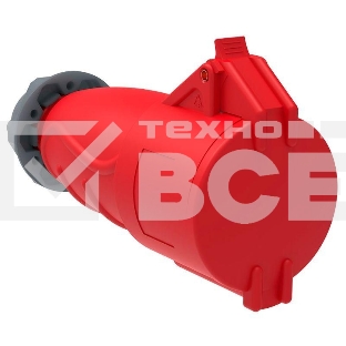 Розетка переносная Iek PSN22-032-4 ССИ-224 32А-6ч/380-415В 3Р + РЕ IP44 MAGNUM ИЭК
