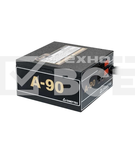 Блок питания Chieftec, GDP-750C, 750Вт, 140мм, модульный, черный