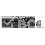 Клавиатура + мышь A4Tech Fstyler FB2535C клав:черный/серый мышь:черный/серый USB беспроводная Bluetooth/Радио slim, фото6