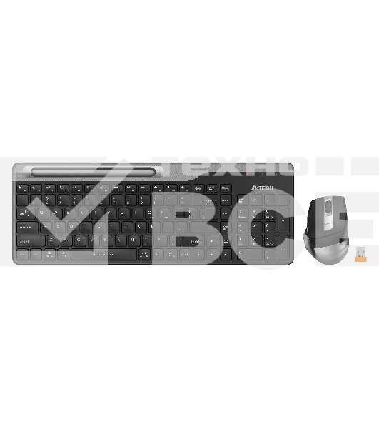 Клавиатура + мышь A4Tech Fstyler FB2535C клав:черный/серый мышь:черный/серый USB беспроводная Bluetooth/Радио slim