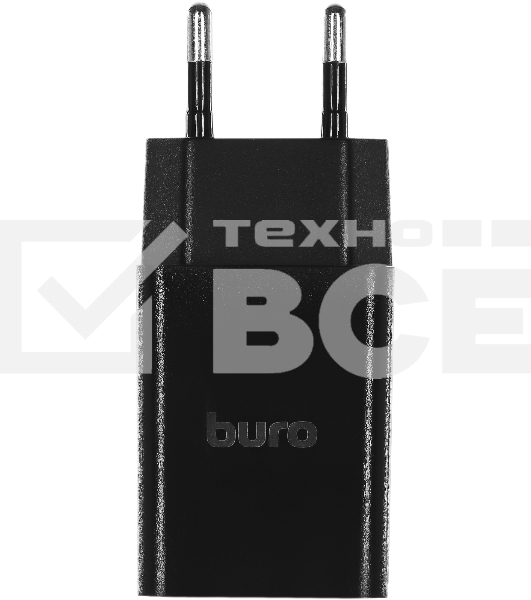 Сетевое зарядное устройство Buro BUWA1 2.1A черный