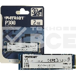 Накопитель SSD Patriot P300, 2TB, PCIe 3.0 x4, M.2 2280, NVMe, R/W 2100/1650, фото6