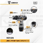 Дрель-шуруповерт Deko GCD12DU 063-4039, Аккумуляторная, 12В, фото8