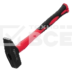 Молоток слесарный Matrix optimal 800г фибергласовая обрезиненная рукоятка квадратный боек, фото3