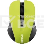 Мышь беспроводная Canyon MW-1 желтый, 1200 dpi, радиоканал, USB, кнопки - 4, фото4