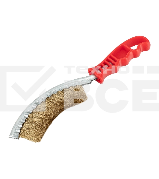 Щетка Matrix металлическая изогнутая, пластиковая ручка