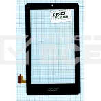 Сенсорное стекло (тачскрин) для Acer Iconia One 7 B1-740, черное, фото3