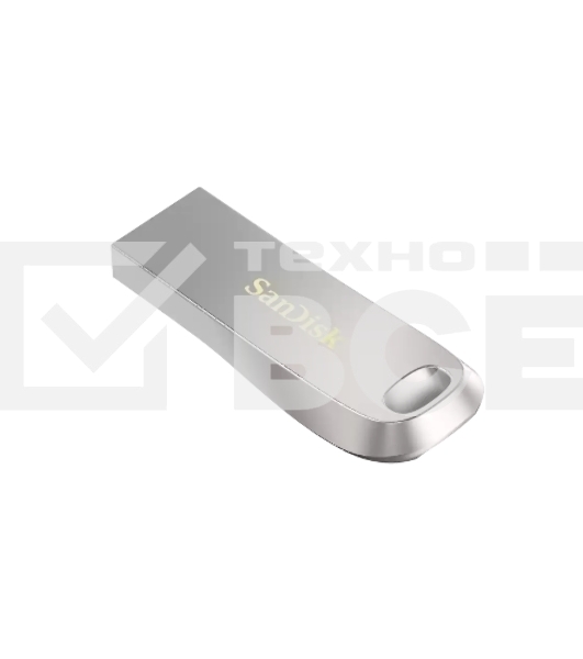 Флеш диск SanDisk CZ74 Ultra Luxe, 256Gb USB 3.1 серебристый