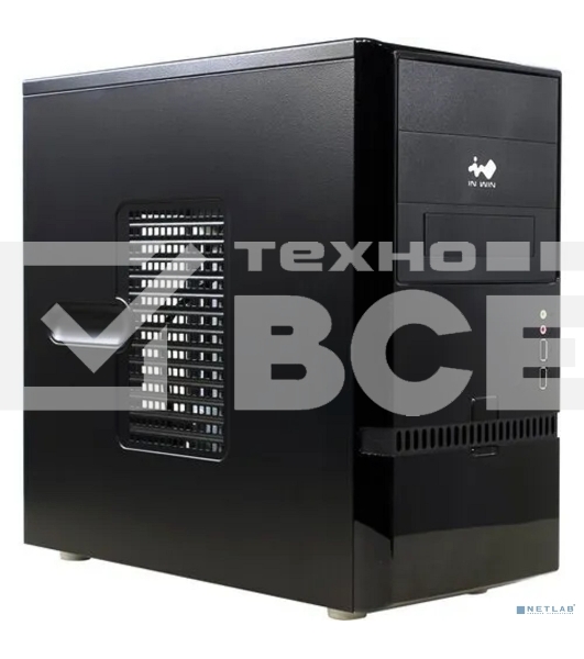 Компьютерный корпус Mini Tower InWin ENR022 Black 400W PM-400ATX  U3.0*2+A(HD) mATX