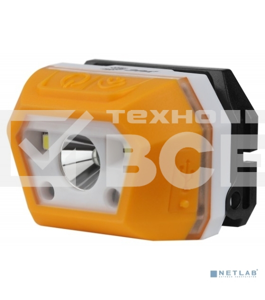 Фонарь светодиодный ЭРА налобный 'Рабочие Практик' GA-810 аккум. 3Вт сенсорный micro-USB