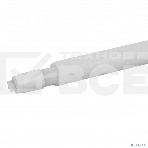 Лампа светодиодная ЭРА STD LED T8-10W-865-G13-600мм G13 поворотный 10 Вт трубка стекло холодный дневной свет пенорукав, фото 1