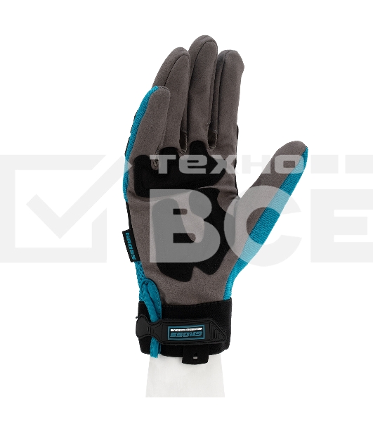 Перчатки универсальные комбинированные Gross с защитными накладками, STYLISH, размер XL (10)